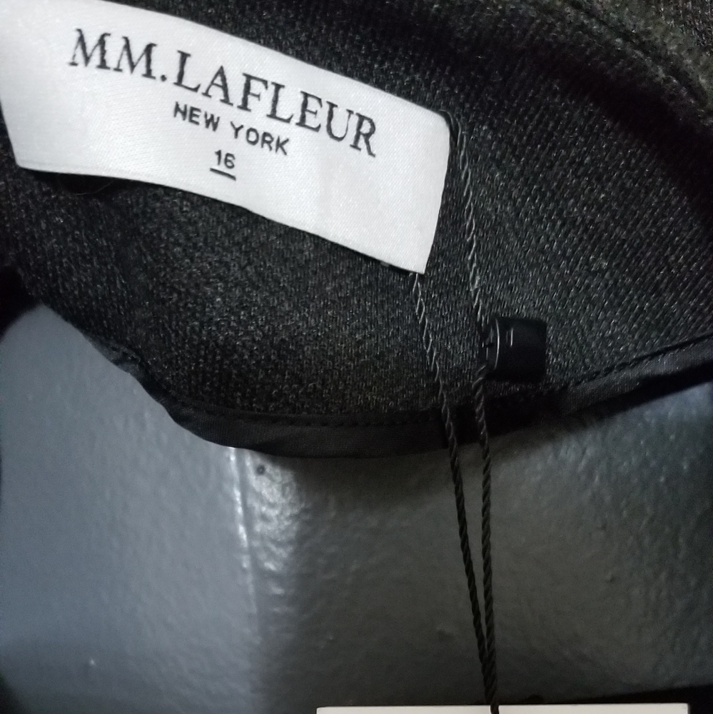 MM Lafleur Mona Dress Charcoal 16 - Picture 6 of 7